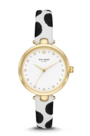 jam tangan Kate Spade Holland Black Dot