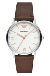 jam tangan kulit emporio armani