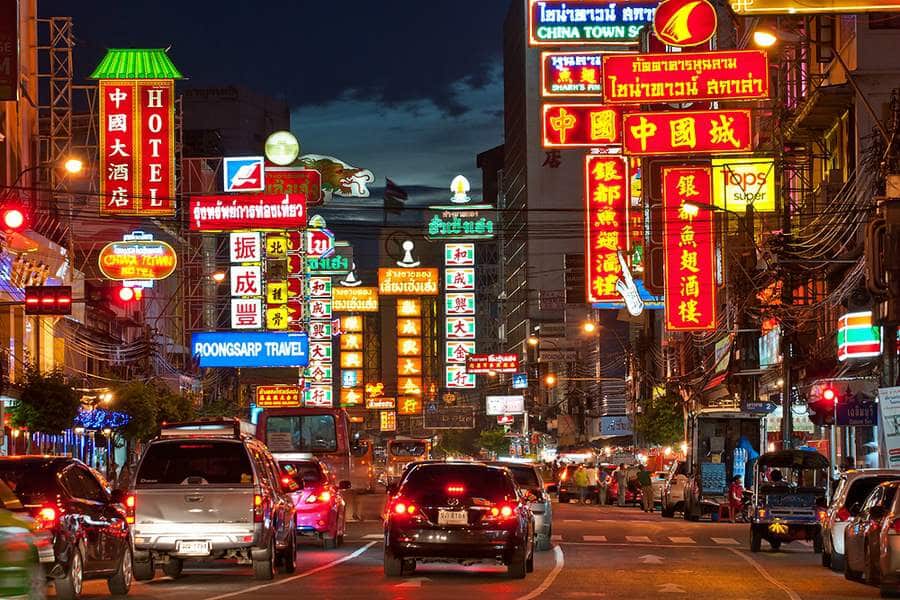 Night Market di Bangkok