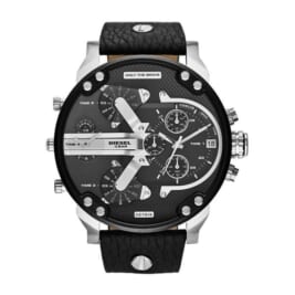 Diesel Mr Daddy 2.0 Chronograph Black Leather