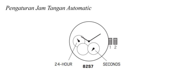 cara setting jam tangan automatic